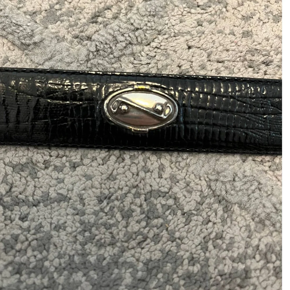 Vintage Black Leather Footjoy Golf Belt